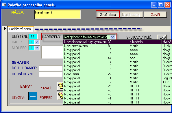 panel-podřízený