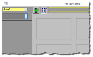 Procesní panel - bez jakékoli definice.