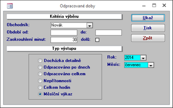 DochazkaTisk